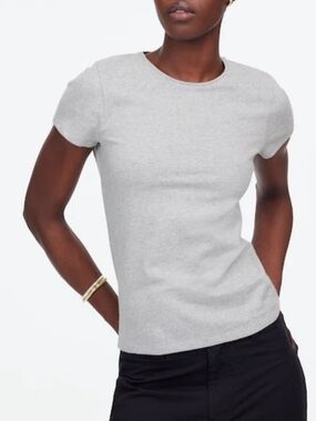 Madewell Essential Slim Tee in Lightweight Cotton